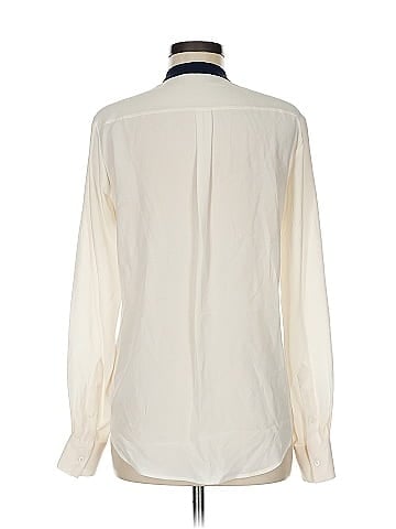 Joseph Long Sleeve Silk Top (view 2)