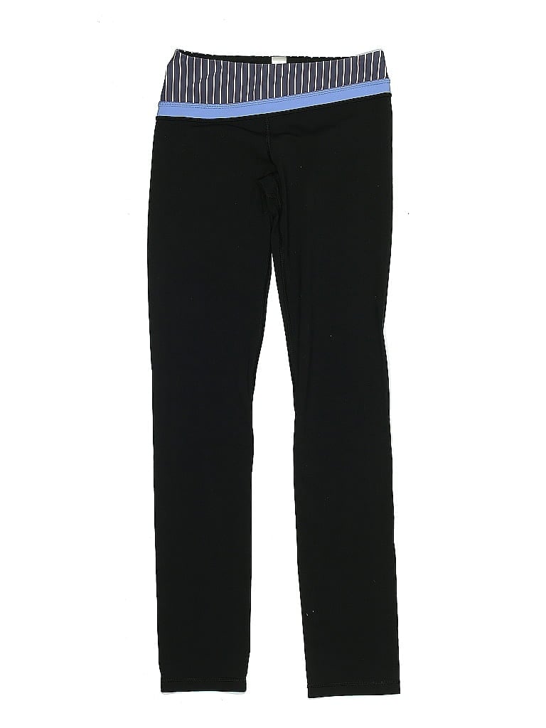 Ivivva 100% Nylon Color Block Black Active Pants Size 10 - photo 1