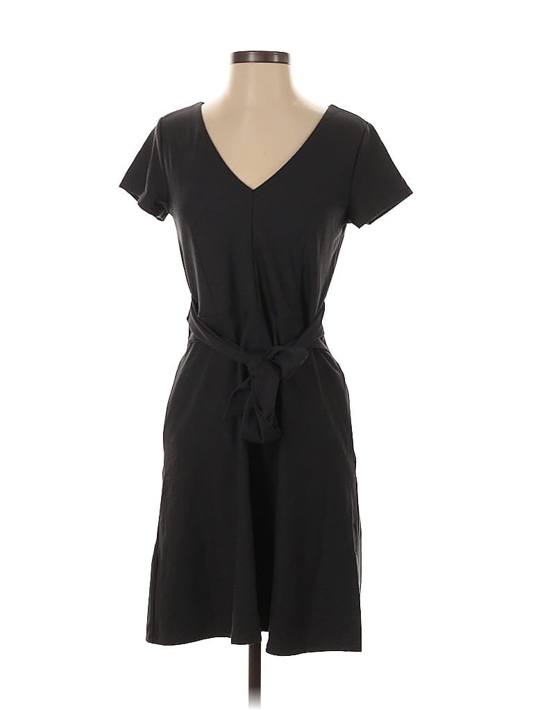 Pre-owned Ann Taylor Loft Casual Dress In Black