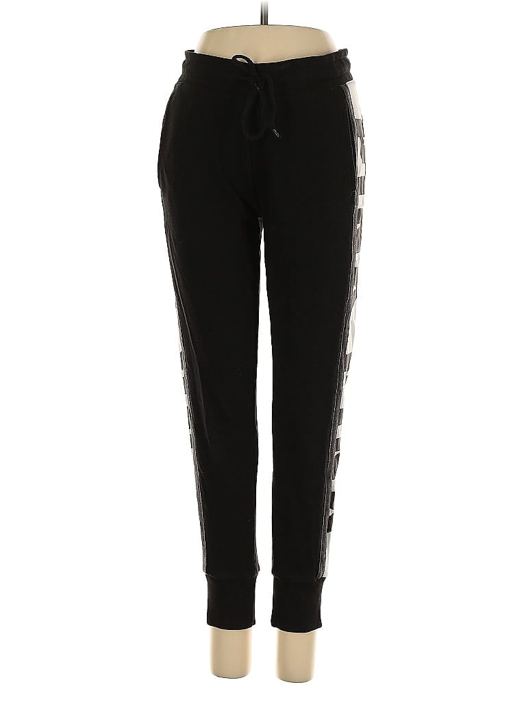 Pre-owned Victoria's Secret Pink Casual Pants In Black
