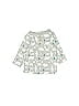 First Impressions Silver 3/4 Sleeve T-Shirt Size 3-6 mo - photo 1
