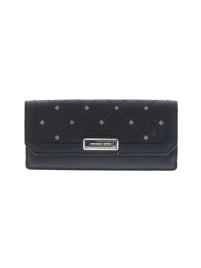 Michael Kors 100% Leather Black Leather Wallet One size - photo 1