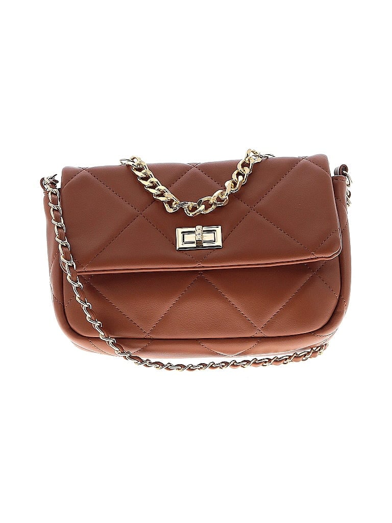 Urban Expressions 100% Polyurethane Argyle Brown Satchel One size - photo 1