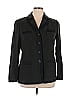 RENA LANGE Black Green Blazer Size 14 - photo 1