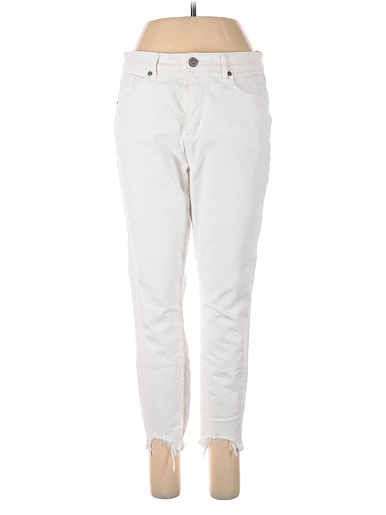 Pre-owned Ann Taylor Loft Jeans In White