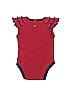 GEN 2 100% Cotton Burgundy Red Short Sleeve Onesie Size 0-3 mo - photo 2