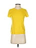 C by Bloomingdales 100% Cashmere Yellow Cashmere Pullover Sweater Size S - photo 1