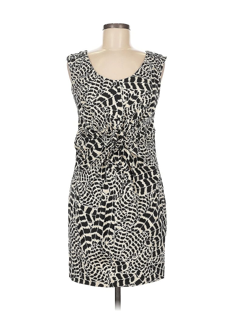 Pre-owned Magaschoni Cocktail Dress In White