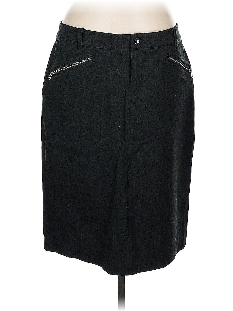 Pre-owned Polo Ralph Lauren Formal Skirt In Black