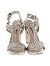 Karl Lagerfeld Paris Ivory Gold Heels Size 8 1/2 - photo 2