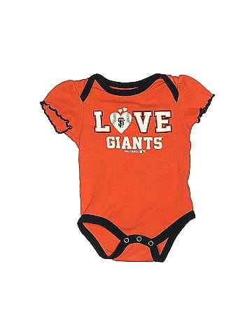 Genuine Merchandise by Team Athletics Short Sleeve Onesie (view 1)