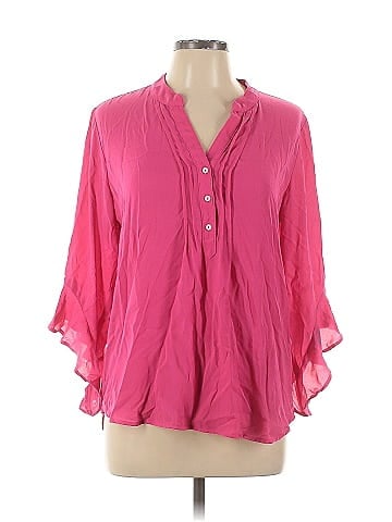 Counterparts 3/4 Sleeve Blouse (view 1)