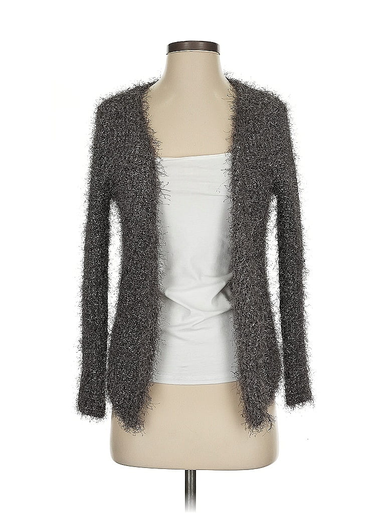 Plastic Island Gray Cardigan Size S - photo 1