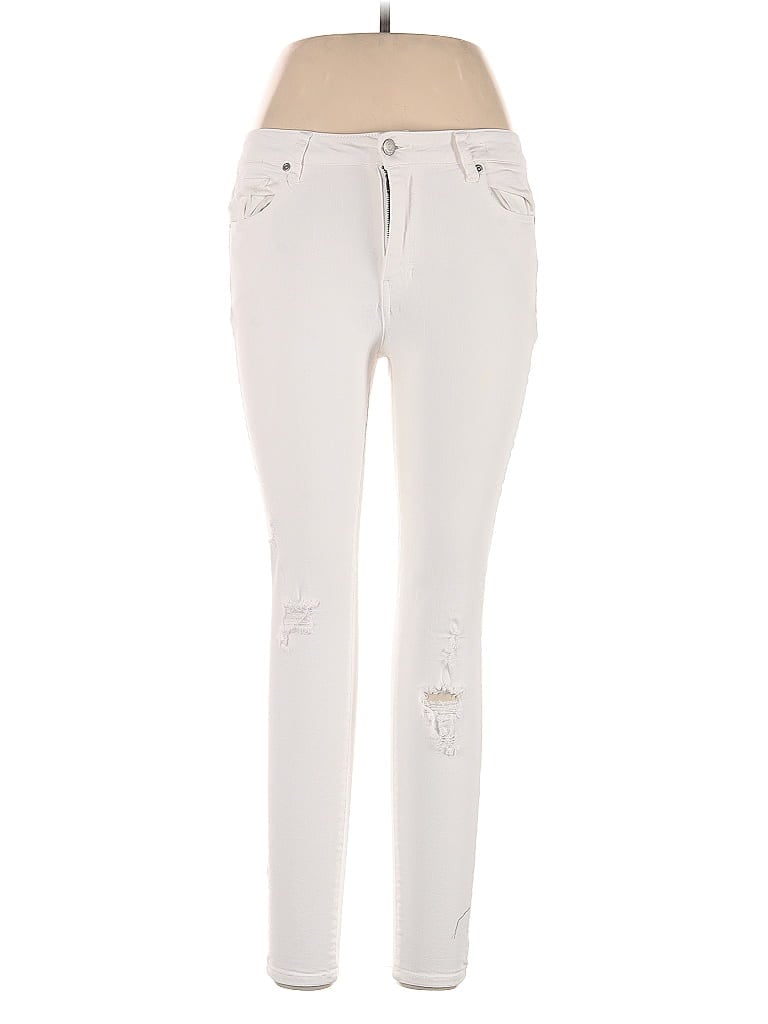 Pre-owned Harper Heritage Jeans In White