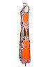 Hale Bob Graphic Orange Casual Dress Size M - photo 5