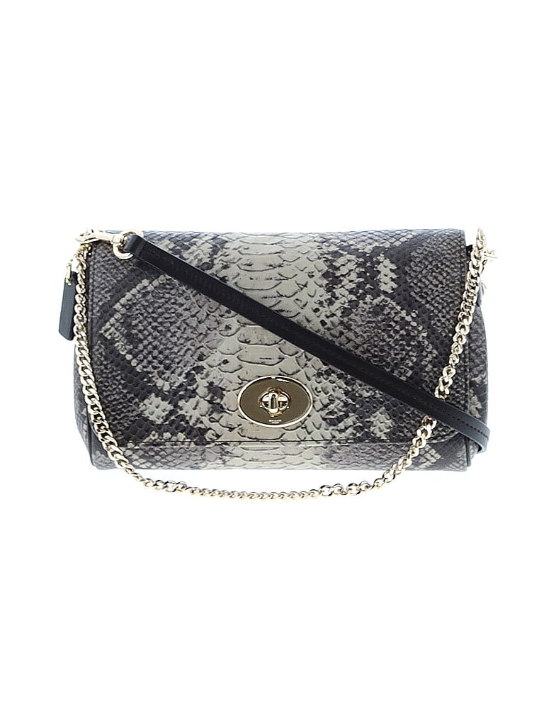 Coach Factory 100% Leather Gray Tan Leather Satchel One size - photo 1