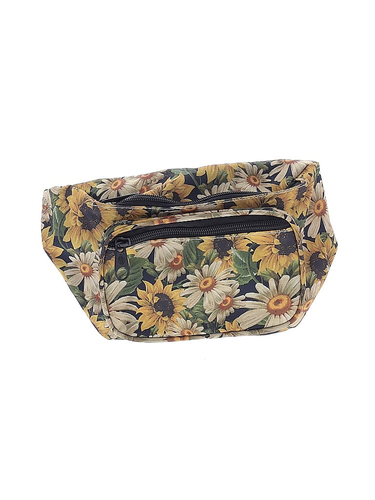 Dickies 100% Polyester Floral Yellow Belt Bag One size - photo 1