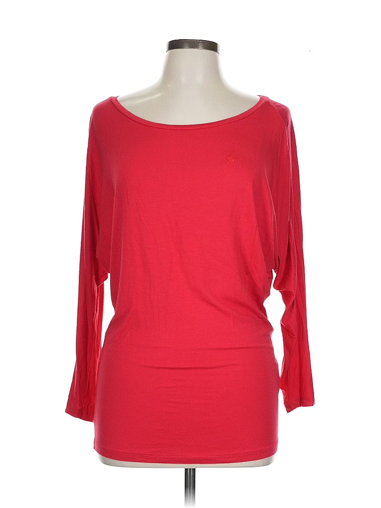 Ralph Lauren Sport Red 3/4 Sleeve T-Shirt Size L - photo 1
