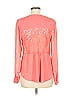 Candie's 100% Polyester Orange Long Sleeve Blouse Size L - photo 2