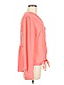 Candie's 100% Polyester Orange Long Sleeve Blouse Size L - photo 4