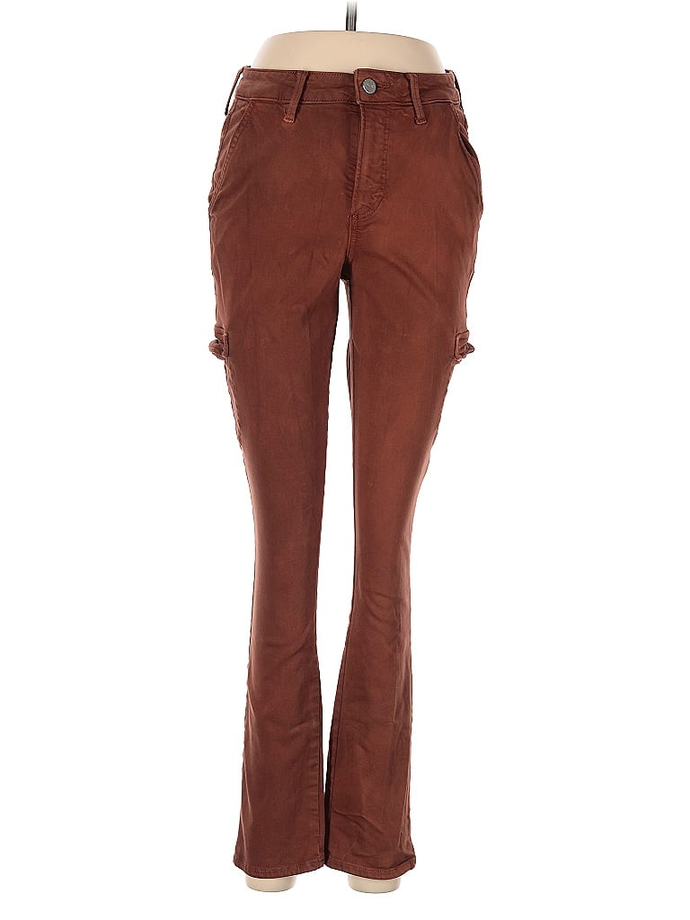 Pre-owned Paige Jeans In Brown