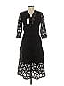 Sea New York 100% Polyester Black Cocktail Dress Size 10 - photo 2