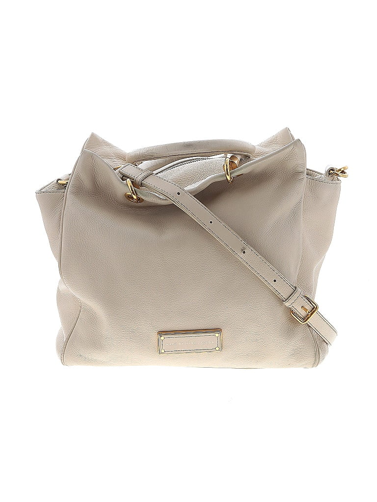Marc by Marc Jacobs 100% Leather Ivory Leather Satchel One size - photo 1