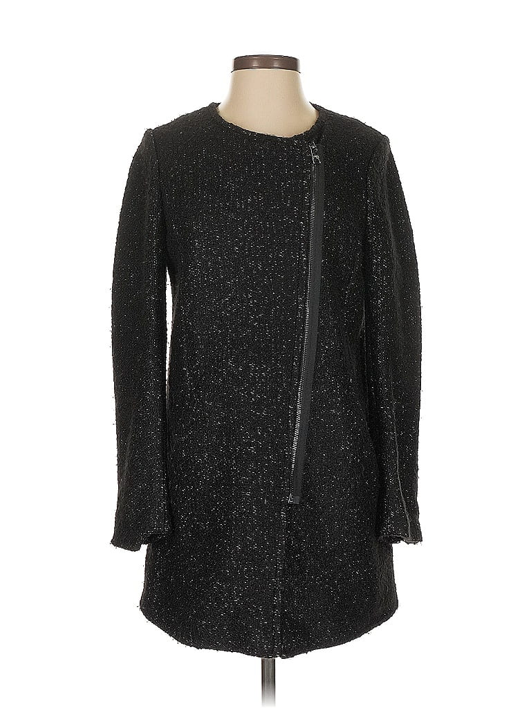 Click to view more detailed imagery on our partner's website Pre-owned Banana Republic Coat In Black