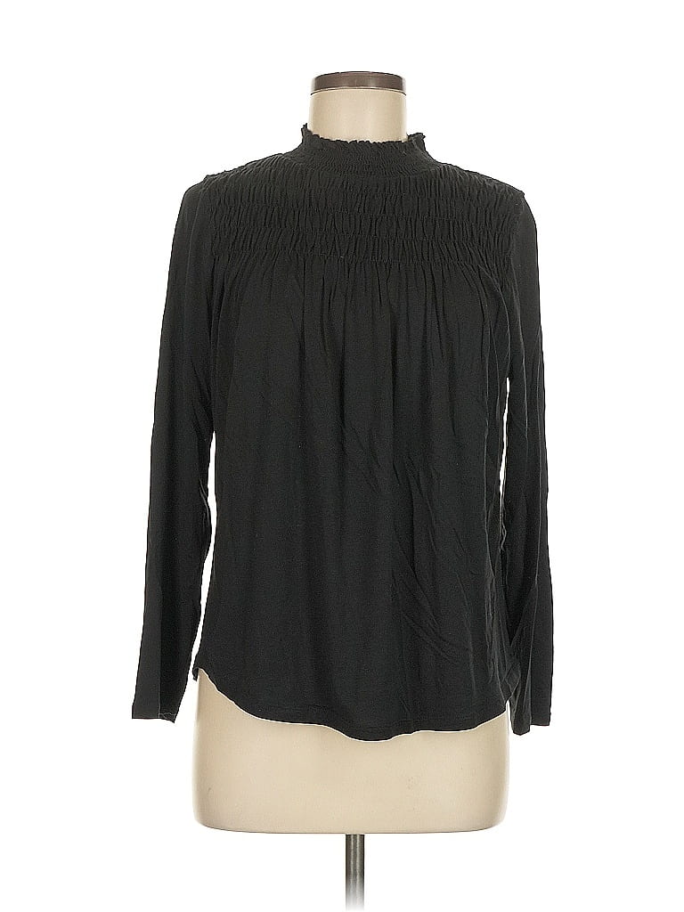 Sundance Black Long Sleeve Blouse Size M 75 off ThredUp