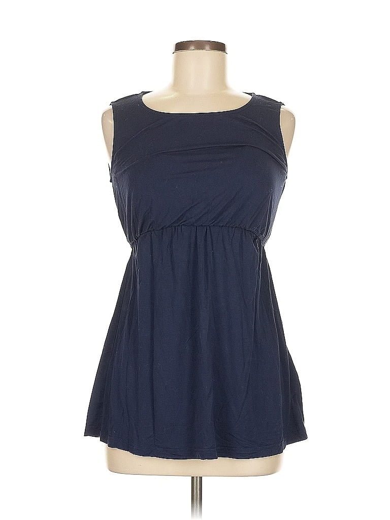 Pre-owned Grace Karin Sleeveless Blouse In Blue