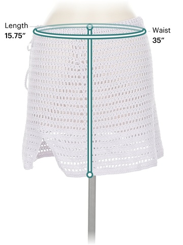 LA Hearts White Casual Skirt Size S