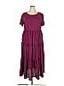 Woman Within Burgundy Casual Dress Size 18 - photo 1