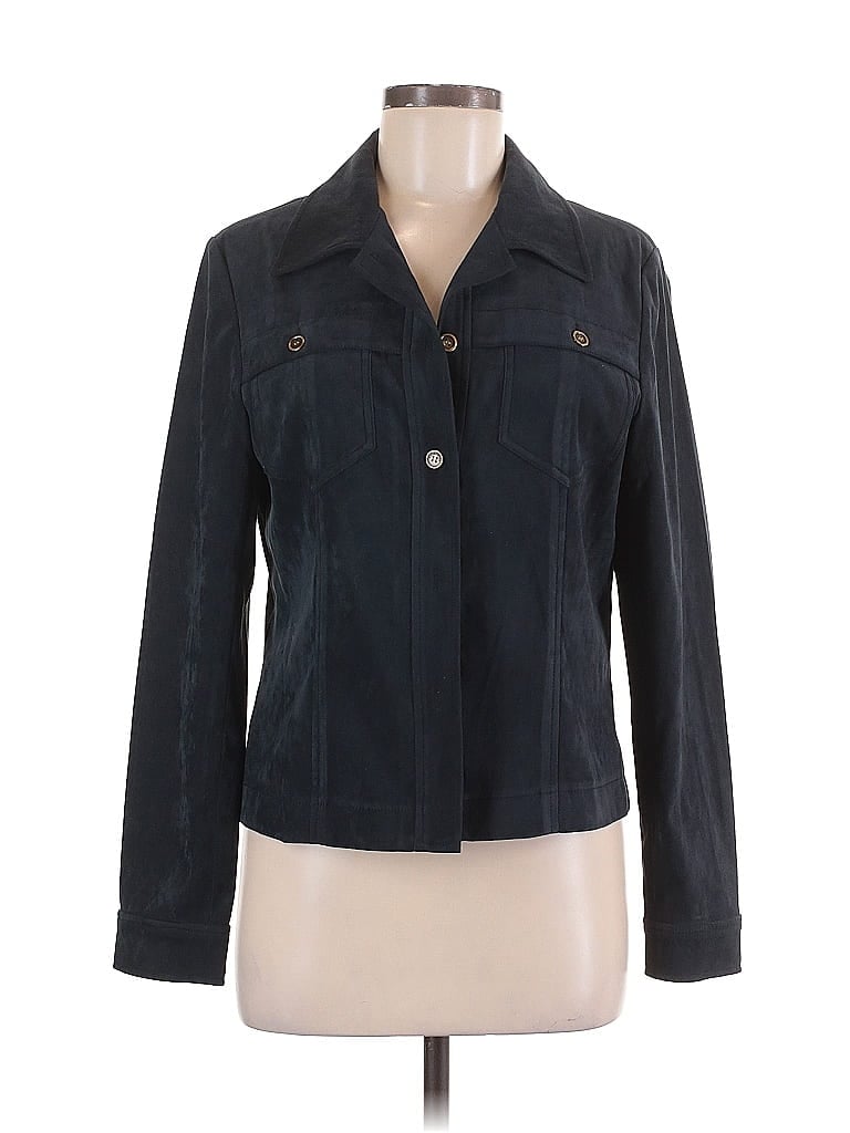 Doncaster Sport Black Gray Jacket Size 8 - photo 1