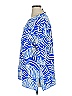 Soft Surroundings 100% Cotton Blue 3/4 Sleeve Blouse Size 1X - photo 5