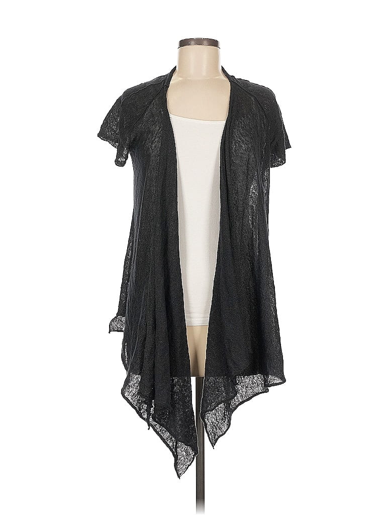Pre-owned Assorted Brands Cardigan Sweater In Black