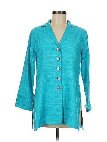 Charlotte Kellogg 3/4 Sleeve Button-Down Shirt (view 1)