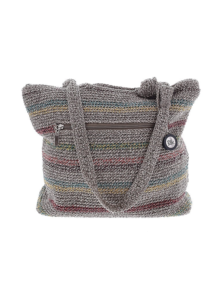 The Sak Tweed Gray Tan Shoulder Bag One size - photo 1
