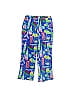 Assorted Brands 100% Polyester Print Blue Casual Pants Size 7 - 8 - photo 2