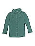 Kate Quinn Organics Teal Green Long Sleeve Button-Down Shirt Size 5 (big kids) - photo 1