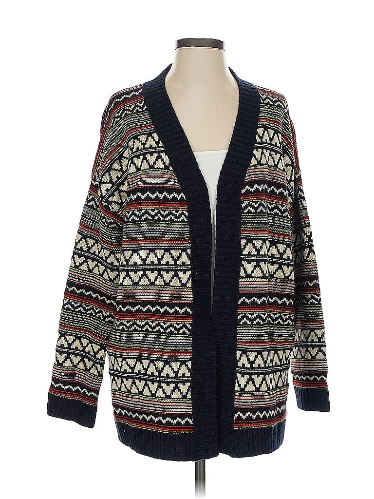 Pre-owned Skies Are Blue Cardigan Sweater In Blue