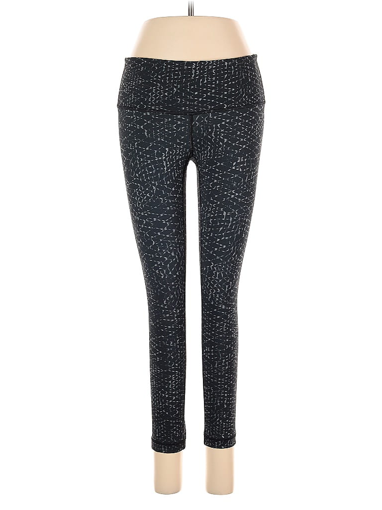 Pre-owned Lululemon Athletica Active Pants In Black