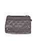 Coach Factory 100% Leather Gray Purple Leather Wristlet One size - photo 2
