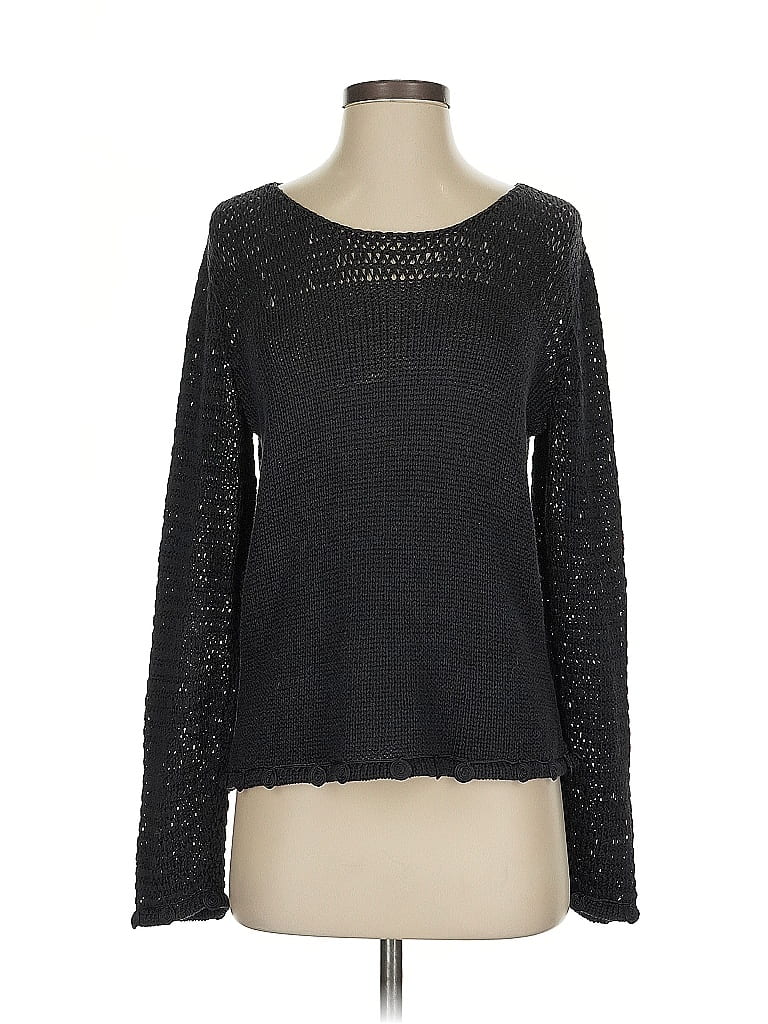 Pre-owned Assorted Brands Pullover Sweater In Black