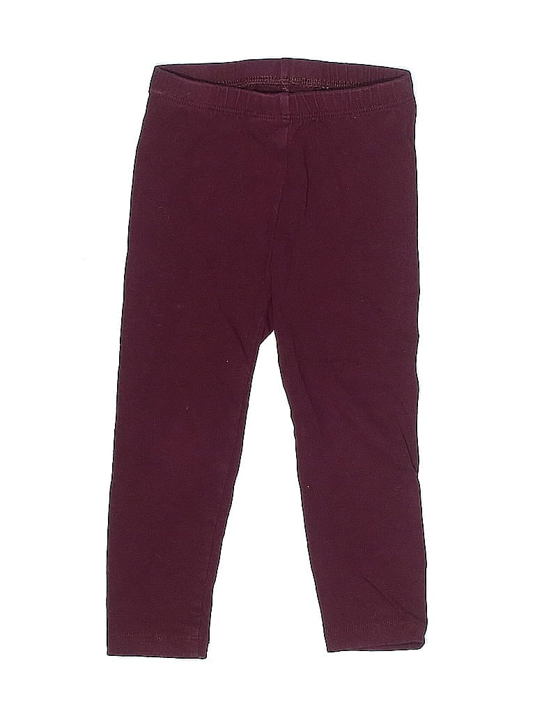 Pre-owned Old Navy Kids' Casual Pants In Burgundy