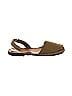 PONS Brown Green Sandals Size 9 - photo 1