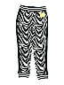 Rockets of Awesome Animal Print Black Track Pants Size 10 - photo 1
