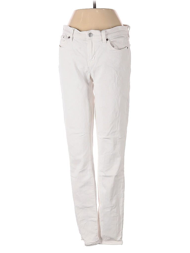 Pre-owned J.crew Factory Store Jeans In White