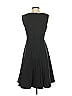 Talbots Solid Black Casual Dress Size 2 - photo 2