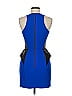 Mason Color Block Blue Cocktail Dress Size 2 - photo 2