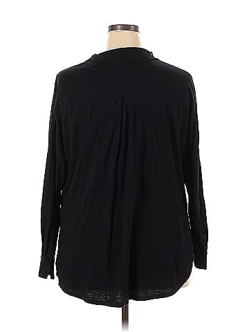 Lou & Grey for LOFT 3/4 Sleeve Button-Down Shirt (view 2)